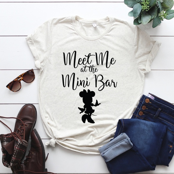 Minnie Mouse theme Funny Drinking Tshirt for Women - Picture 3 of 4